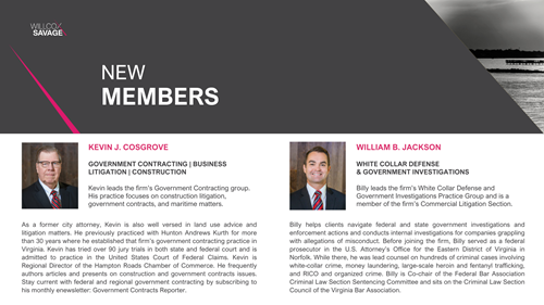 2023 Annual Report: New Members Part 1