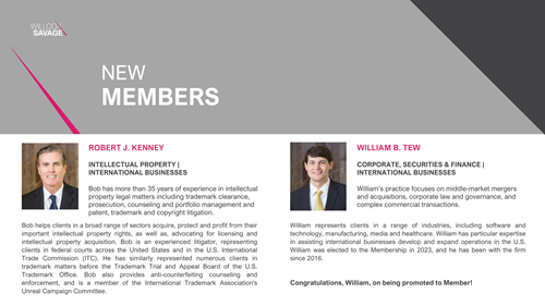 2023 Annual Report: New Members Part 2