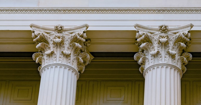 Government building columns