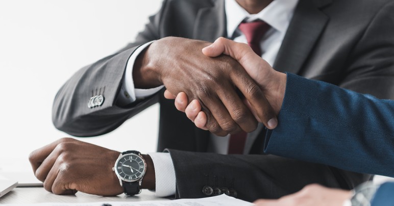 Business Meeting Handshake